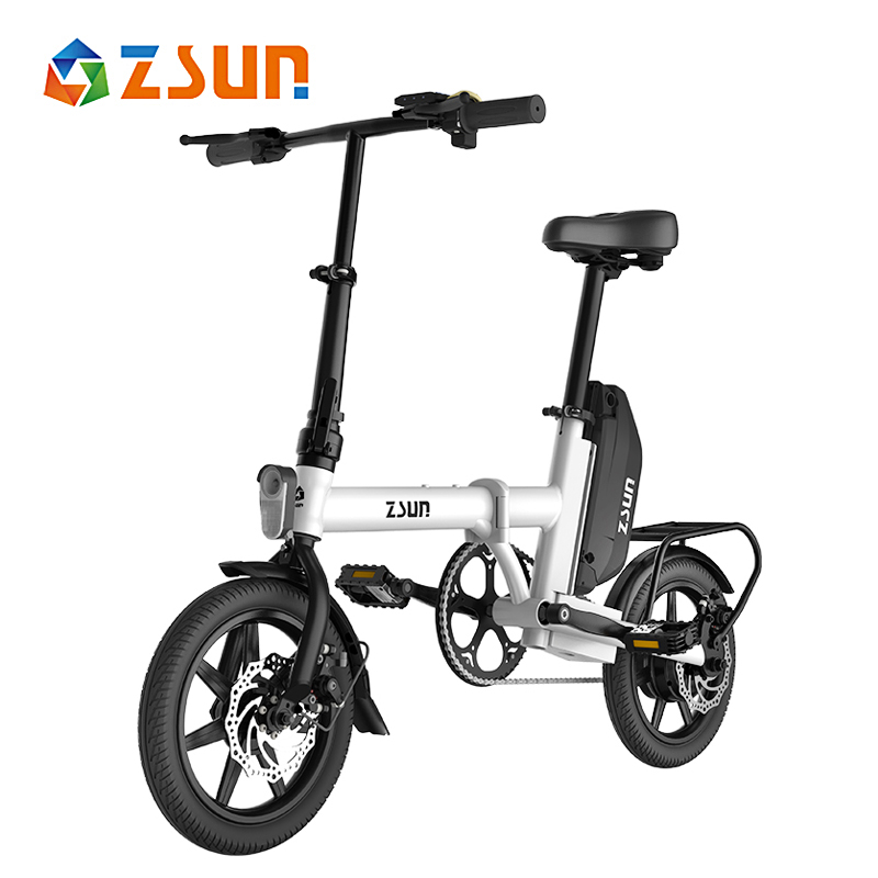 尊尚z3时尚版 折叠电动自行车 两轮电动车(48v7.